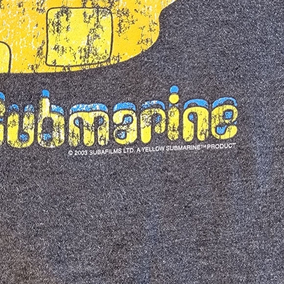 The Beatles Yellow Submarine Vintage 2003 Made in USA Graphic T-Shirt Men’s S - Picture 3 of 11